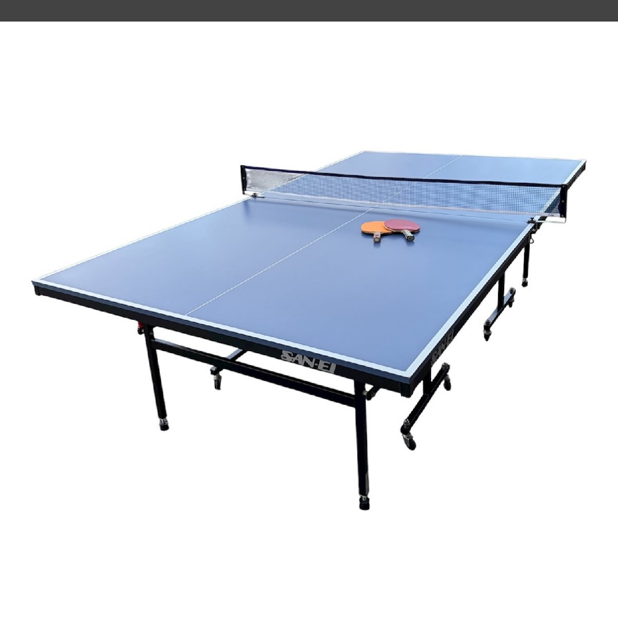 🏓

🏓プロ仕様ブランド【SAN-EI（サンエイ）】が手がける本格派卓球台

左右セパレート式だから、片側を立てれば“壁打ちモード”にも早変わり
おうち練習やトレーニングにもぴったりな万能モデルです！

ご自宅で気軽に本格プレーを
トレーニングやレジャーにも大活躍