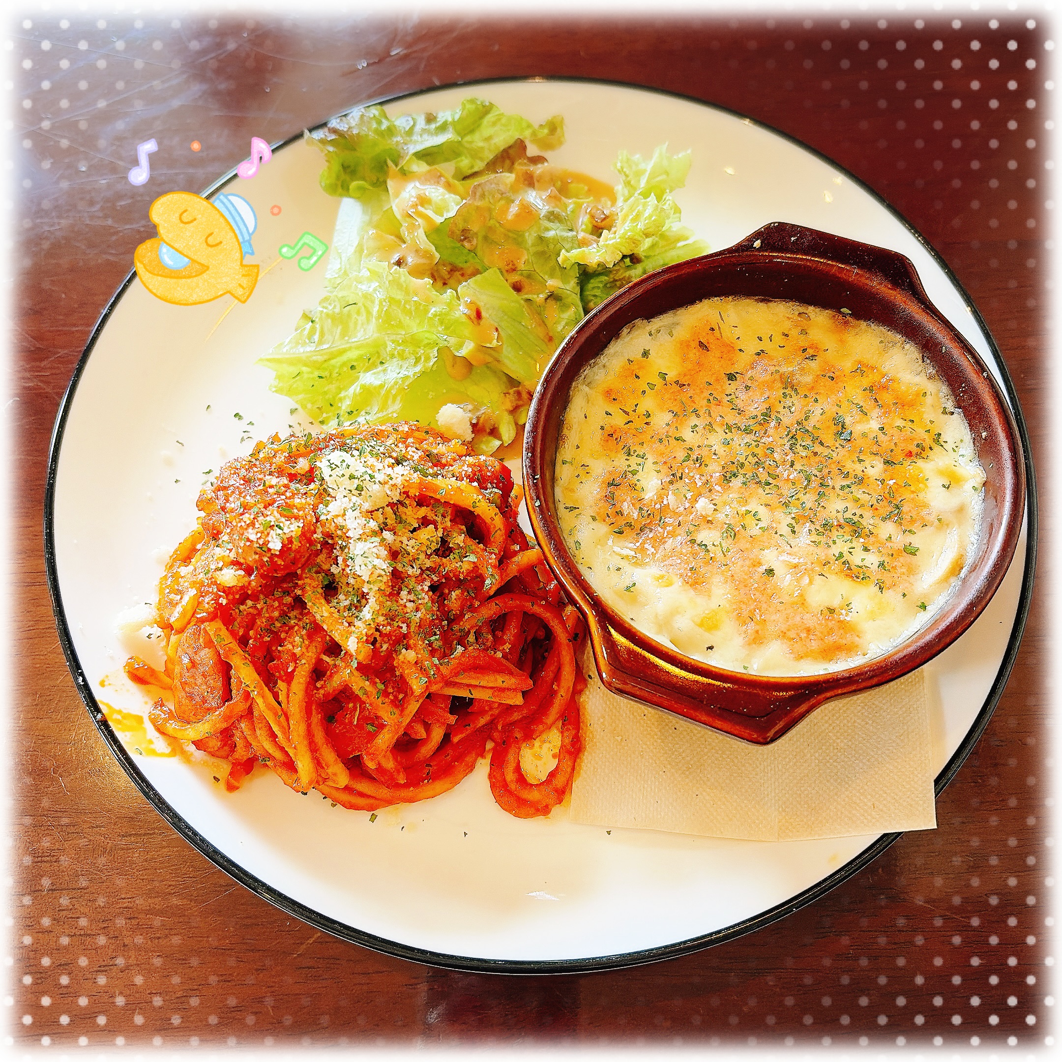 本日、はぴオク暑気払いでした️
 さんでランチ🍽
デザートも頂きおなかいっぱいです՞⸝⸝•̀⩊•́⸝⸝՞
ご馳走様でした

⁡
梅雨ももうあけたかな️️
暑さに負けず頑張っていきましょ└( 'ω')┘
⁡
⁡
 
   #暑気払いランチ🍽